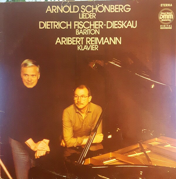 ����š���LP Arnold Schoenberg - Dietrich F Lieder 725188 ETERNA /00260