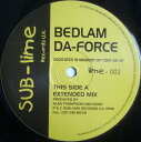 【中古】英12” Bedlam Da-Force LIME002 SUB-lime Records U.K /00250