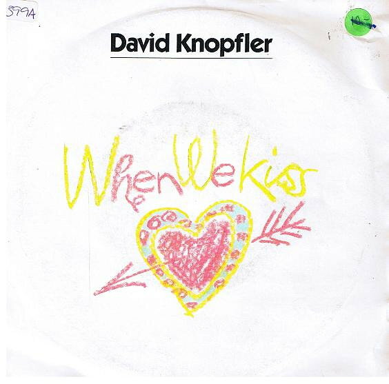 【中古】7” David Knopfler When We Kiss GMI9 Greenhill Records /00080