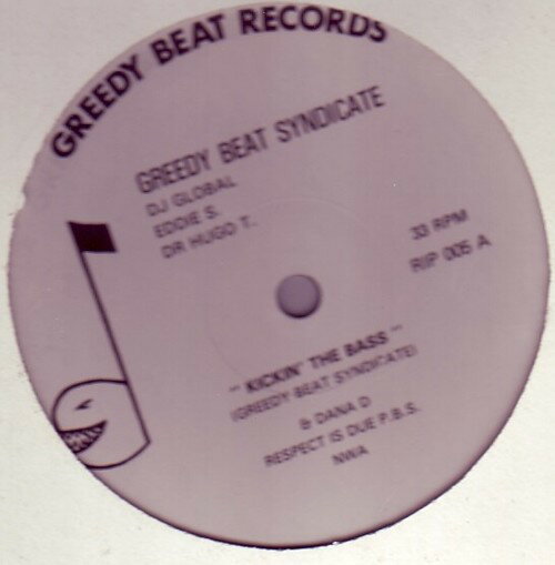 【中古】英12” Greedy Beat Syndicate Kickin The Bass / Now Is The Time RIP005 Greedy Beat Records /00250