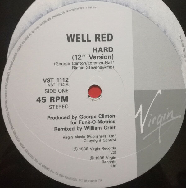 【中古】英12” Well Red Hard VST1112 Virgin /00250
