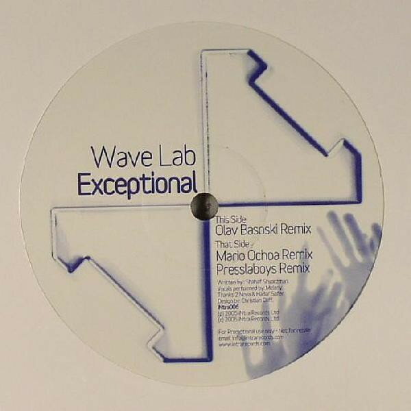 【中古】英12” Wave Lab Exceptional INTRA006 Intra Records /00250