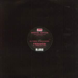 【中古】英12” Dj Force &amp; Jack Speed Freedom NDNS009 90 DEGREES NORTH SPE /00250