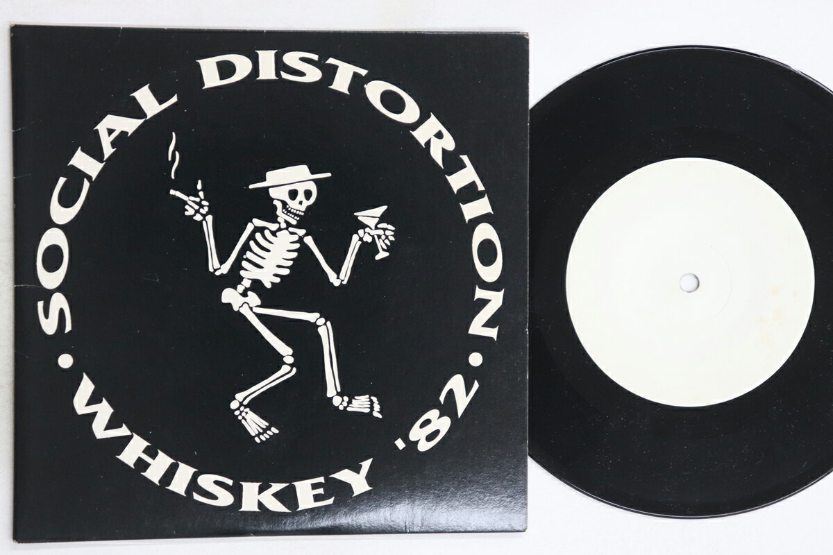 【中古】独7” Social Distortion Whiskey 82 NONE WHITEHEAD /00080