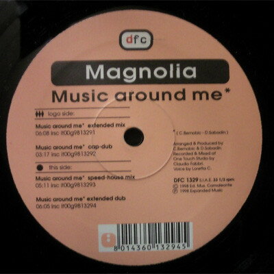 【中古】伊12” Magnolia Music Around Me DFC1329 DFC /00250 【中古】伊12” Magnolia Music Around Me DFC1329 DFC /00250