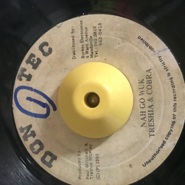 【中古】7インチ Tricia McKay &amp; Mad Cobra Nah Go Wuk NONE Don Tec