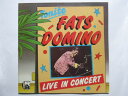 【中古】英LP Fats Domino Live In Concert CRB1053 Charly R&B /00260