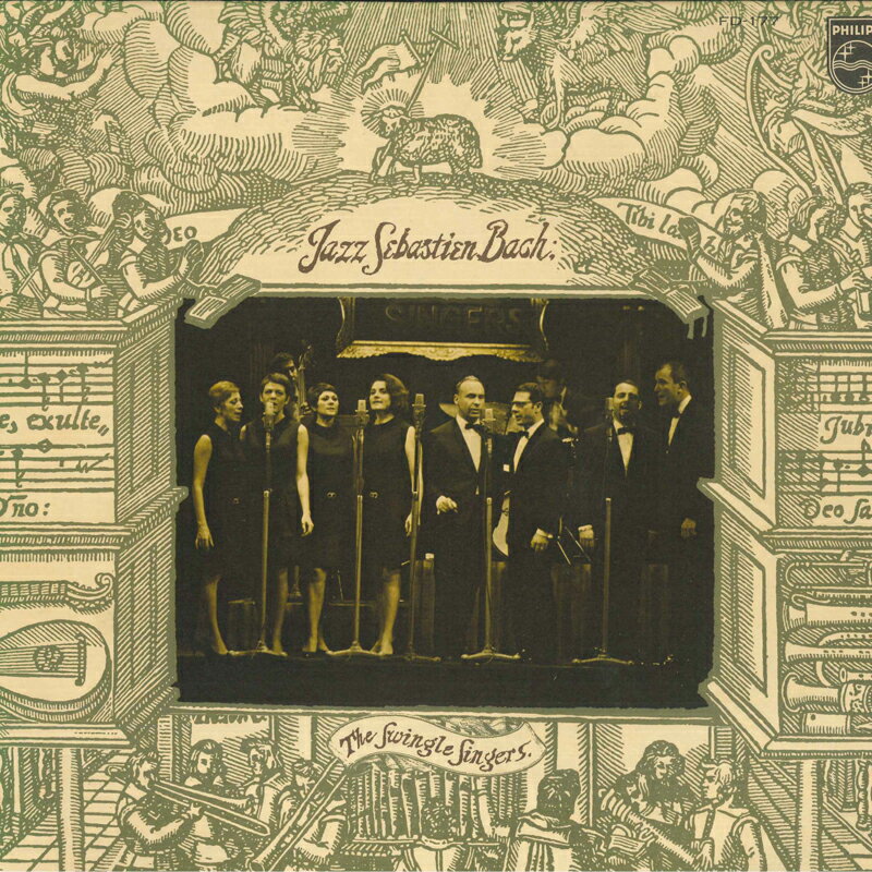 【中古】LP Swingle Singers Jazz Sebastien Bach FD177 PHILIPS /00260
