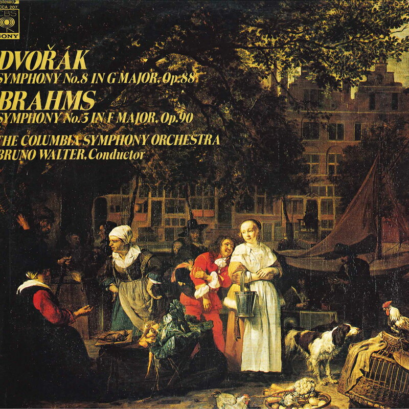 šLP Bruno Walter Conductor, The Co Dvorak : Symphony No.8 / Brahms ...