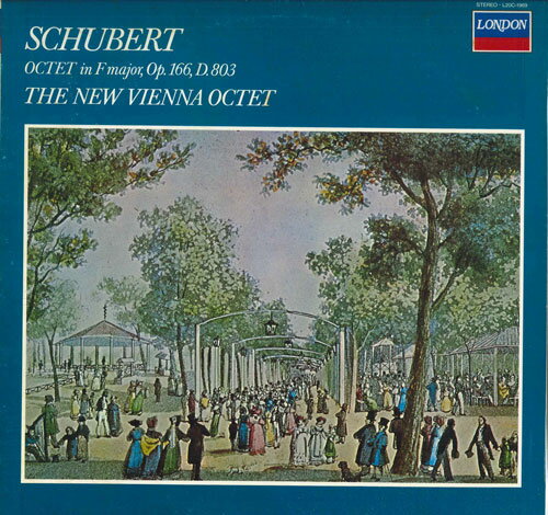【中古】LP New Vienna Octet シューベルト：八重奏曲ヘ長調Op.166 L20C1969 LONDON /00260