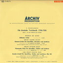 【中古】LP Various 第11研究部門 ドイツ前古典派 シリーズB フリードリヒ SLAM74 ARCHIV PRODUKTION /00260