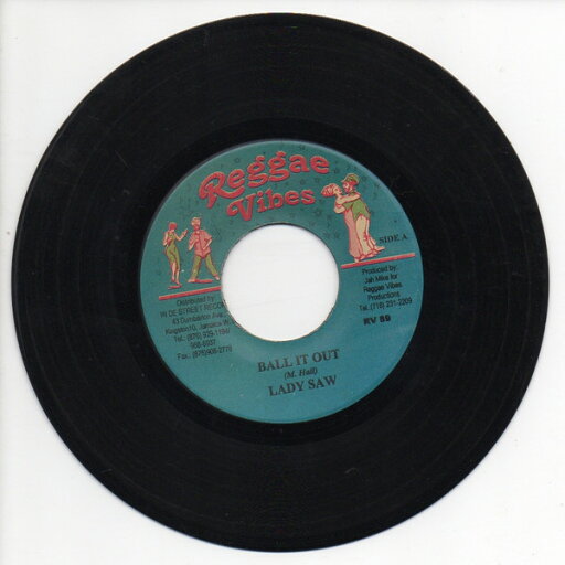 【中古】ジャマイカ7” Lady Saw Ball It Out RV89 Reggae Vibes /00080 【中古】ジャマイカ7” Lady Saw Ball It Out RV89 Reggae Vibes /00080