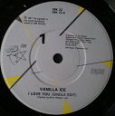 【中古】英7” Vanilla Ice I Love You SBK22 SBK Records /00080