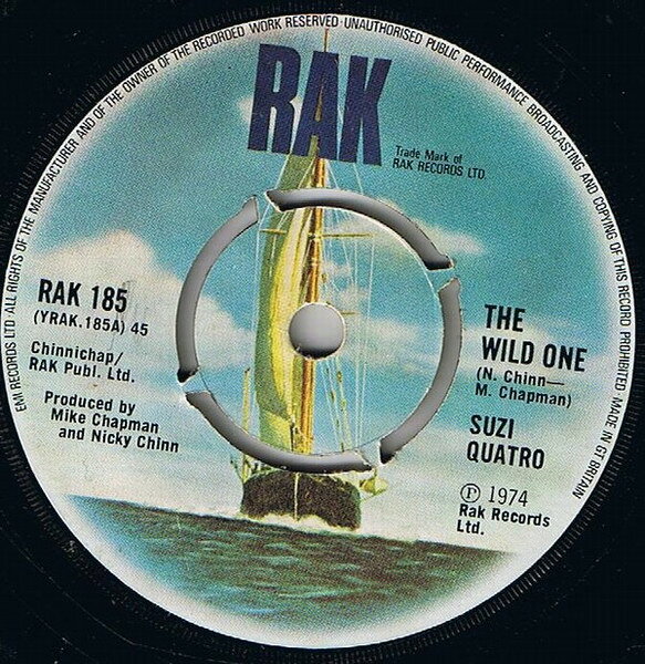 【中古】英7” Suzi Quatro The Wild One RAK185 RAK /00080