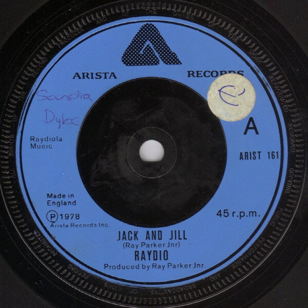 【中古】英7” Raydio Jack And Jill ARIST161 Arista /00080