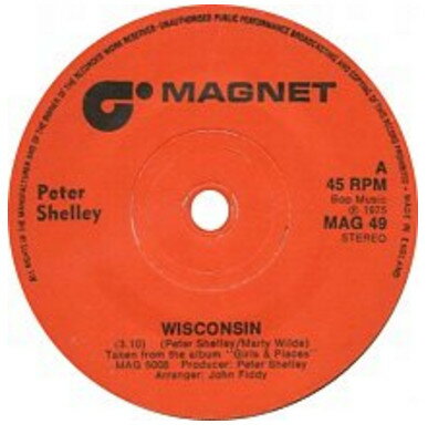 【中古】英7” Peter Shelley Wisconsin MAG49 Magnet /00080 【中古】英7” Peter Shelley Wisconsin MAG49 Magnet /00080
