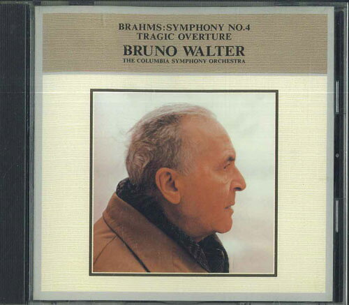【中古】CD Bruno Walter, Columbia Symphon ブラームス 交響曲 第4番 悲劇的序曲 FCCC656 SONY CLASICAL recordcity-11215348 RECORD CITY 楽天市場店 パッケージ画像