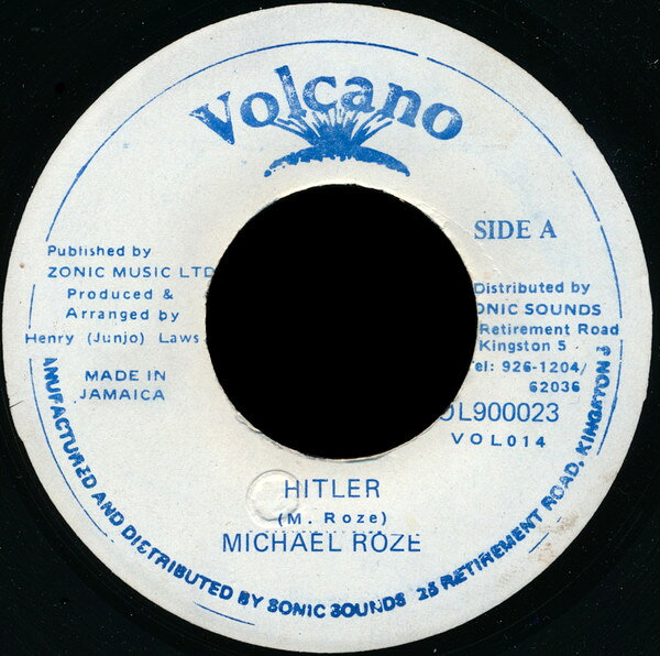 【中古】英7” Michael Rose Hitler VOL014 Volcano /00080