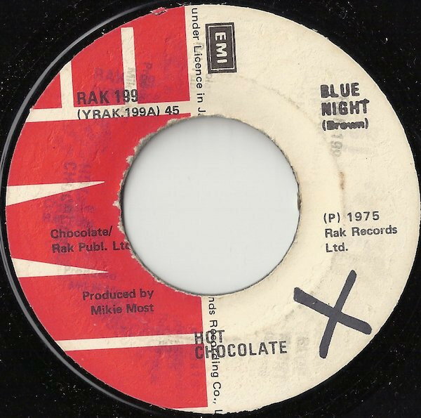 【中古】ジャマイカ7” Hot Chocolate Blue Night RAK199 EMI /00080