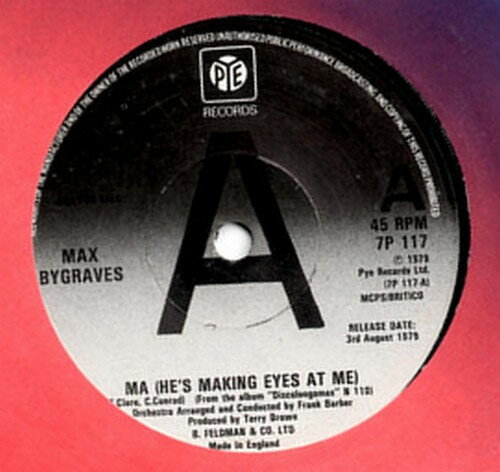 ����š۱�7�� Max Bygraves Ma (Hes Making Eyes At Me) / Get Me To The Church O 7P117PR...