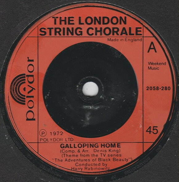 【中古】英7” London String Chorale Galloping Home 2058280 Polydor /00080