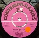 【中古】英7” Ketty Lester / Dorsey Burnette Love Letters / Hey Little One CS9003 Contempo-Raries /00080