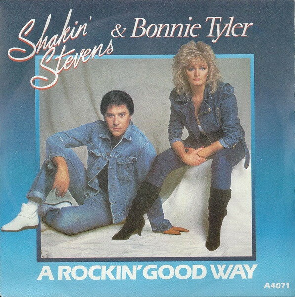 【中古】英7” Shakin Stevens & Bonnie Tyler A Rockin Good Way A4071 Epic /00080