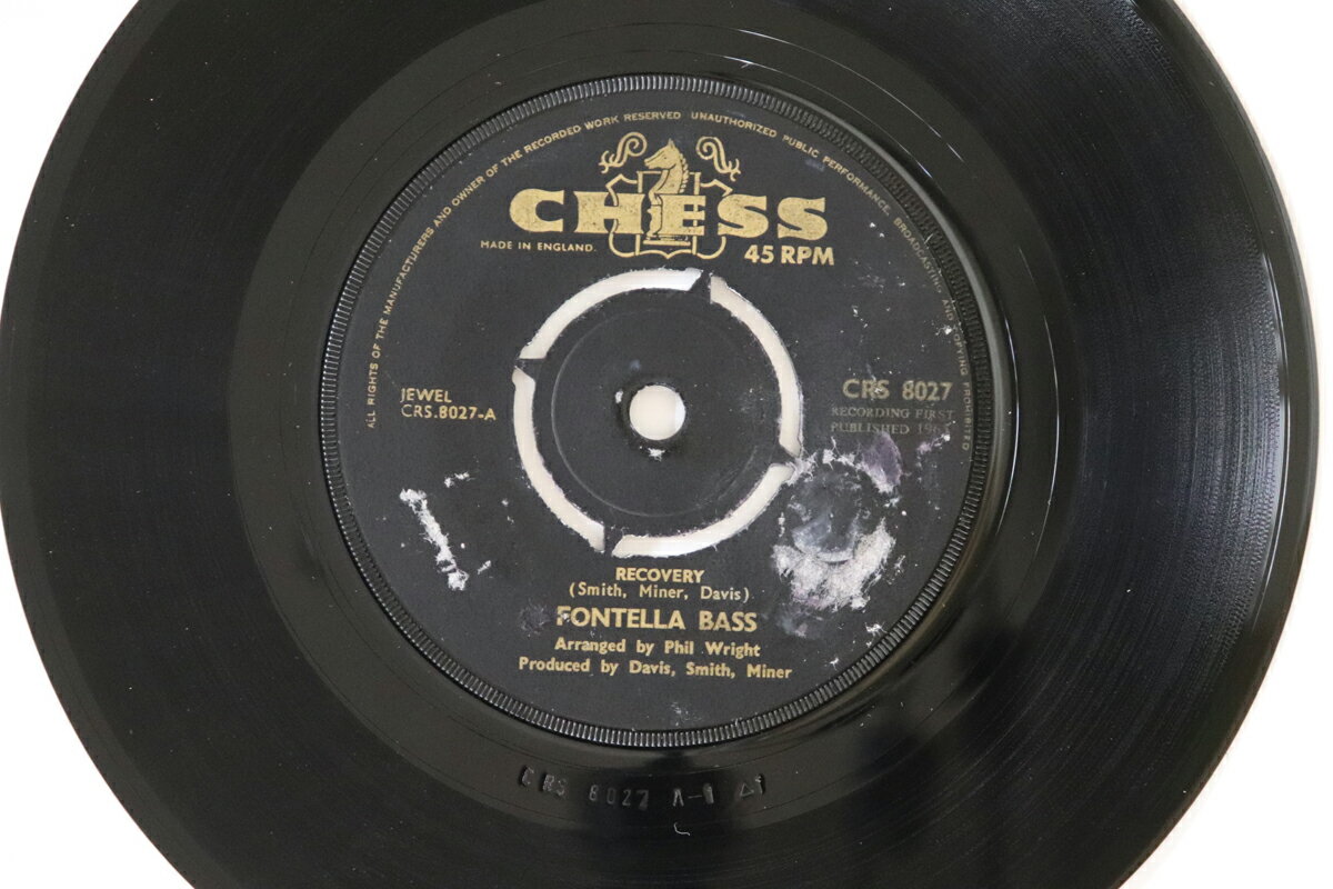 【中古】英7” Fontella Bass Recovery CRS8027 Chess /00080