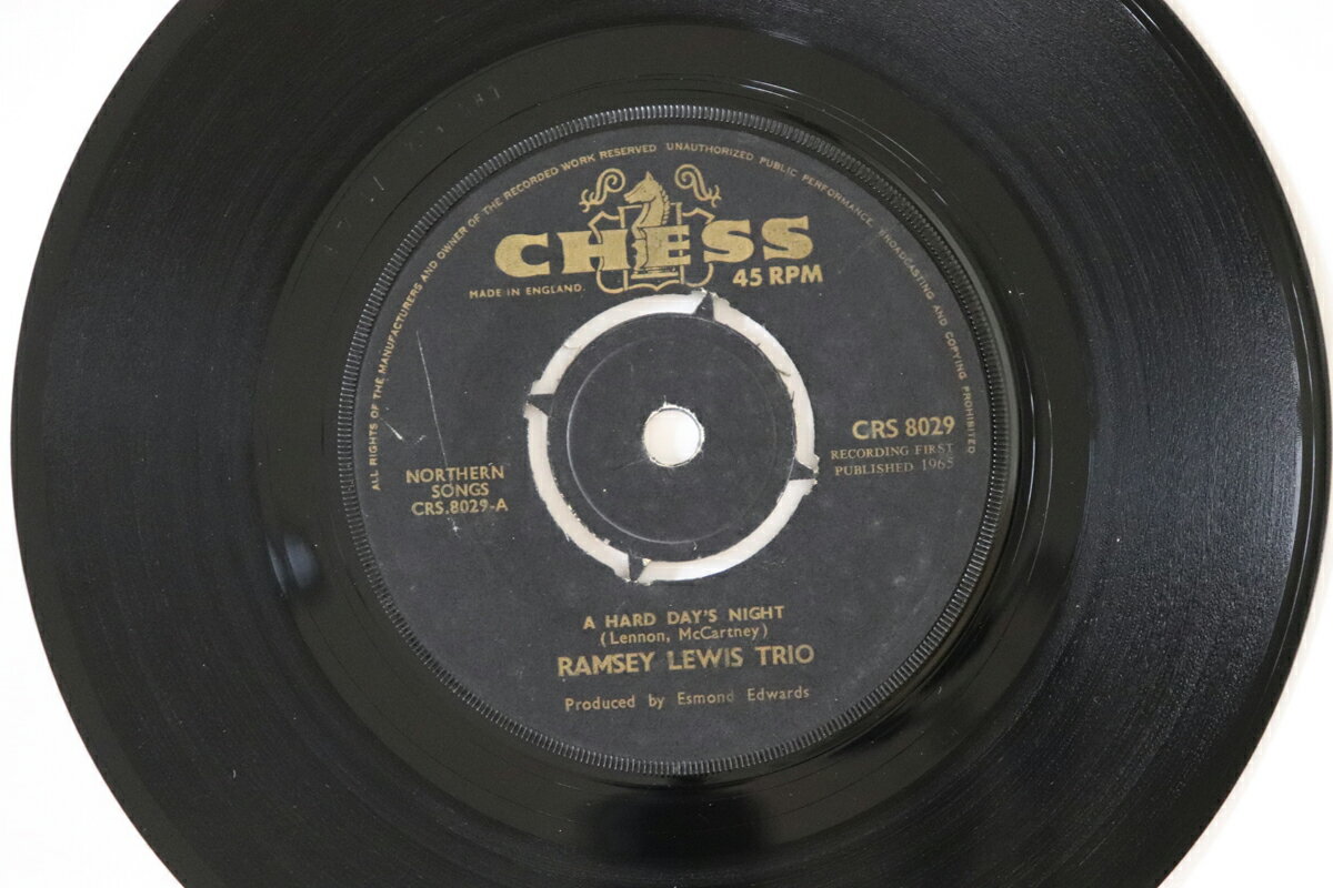 【中古】英7” Ramsey Lewis Trio A Hard Days Night CRS8029 Chess /00080