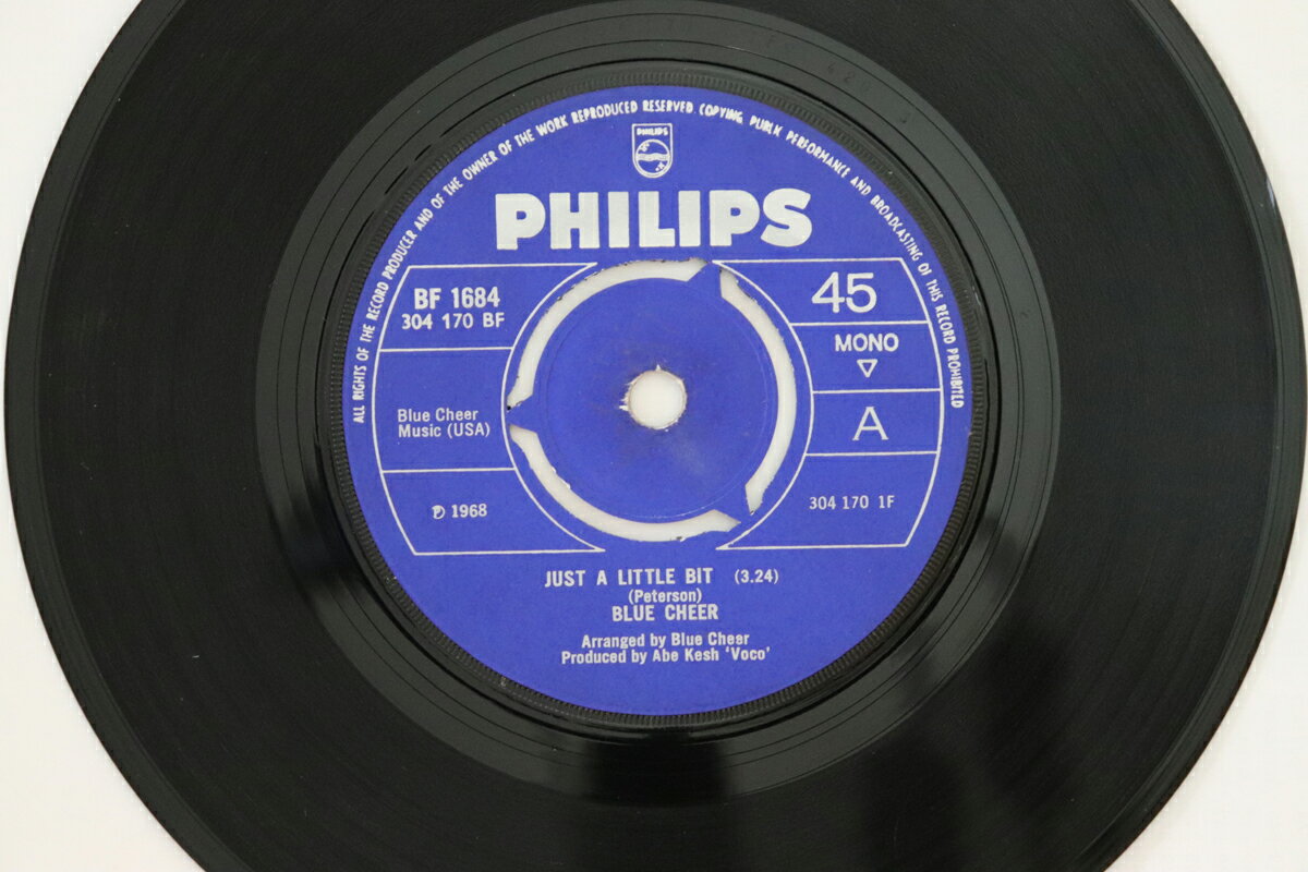 【中古】英7” Blue Cheer Just A Little Bit BF1684 Philips /00080