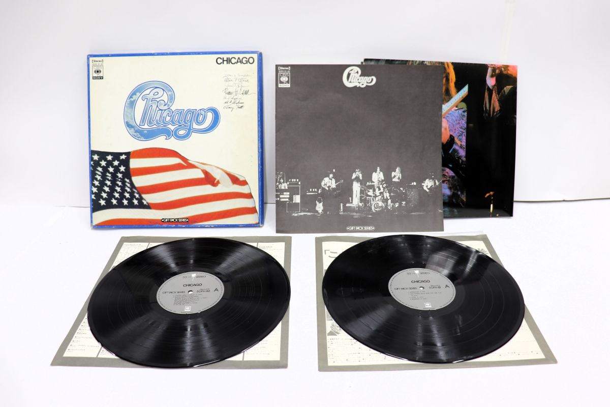 š2discs LP Chicago Chicago Gift Pack Series SOPH8182 CBS SONY /00660