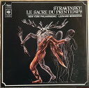 【中古】独LP Igor Stravinsky - New York Phi Le Sacre Du Printemps S61104 CBS /00260