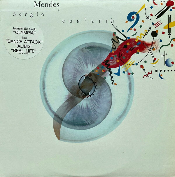 【中古】星、マレーシア、香LP Sergio Mendes Confetti 8173411 A&M Records /00260