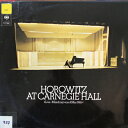 【中古】独2LP Vladimir Horowitz Horowitz At Carnegie Hall ”Live-Mitschnitt Vom 9. M S...