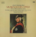 【中古】欧LP Johann Sebastian Bach - Bart K Musikalisches Opfer = Musical Offering = ...