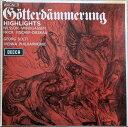 【中古】英LP Richard Wagner - Wiener Philha Gotterdammerung - Highlights SXL6220 Decc...