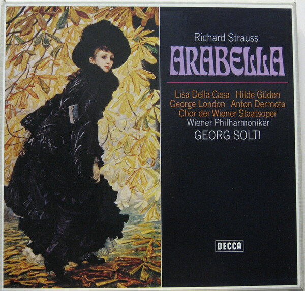 【中古】独4LP Richard Strauss - Wiener Philh Arabella SMA25043D13 Decca /00910