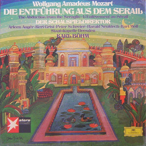 【中古】独3LP Wolfgang Amadeus Mozart - Arle Die Entfuhrung Aus Dem Serail / Der Scha...