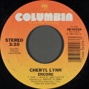 【中古】米7” Cheryl Lynn Encore 3804256 Columbia /00080