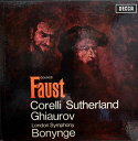 【中古】英4LP Charles Gounod - Franco Corell Faust SET32730 Decca /01068