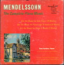 【中古】米12LP Felix Mendelssohn-Bartholdy - The Complete Piano Music S4756 Murray Hi...
