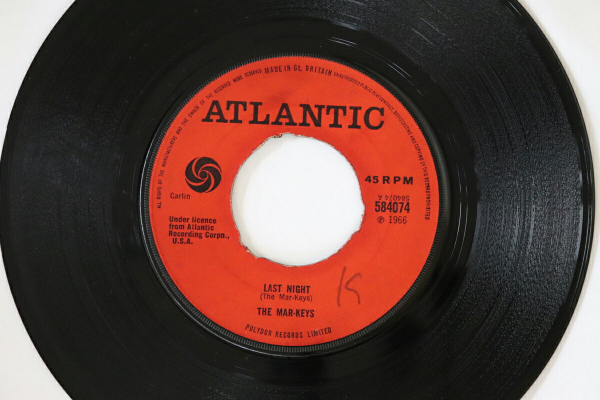 【中古】英7” Mar-Keys Last Night / Night Before 584074 Atlantic /00080