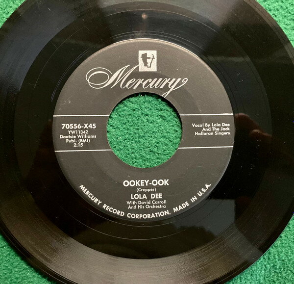 【中古】米7” Lola Dee Ookey-Ook 70556X45 Mercury /00080