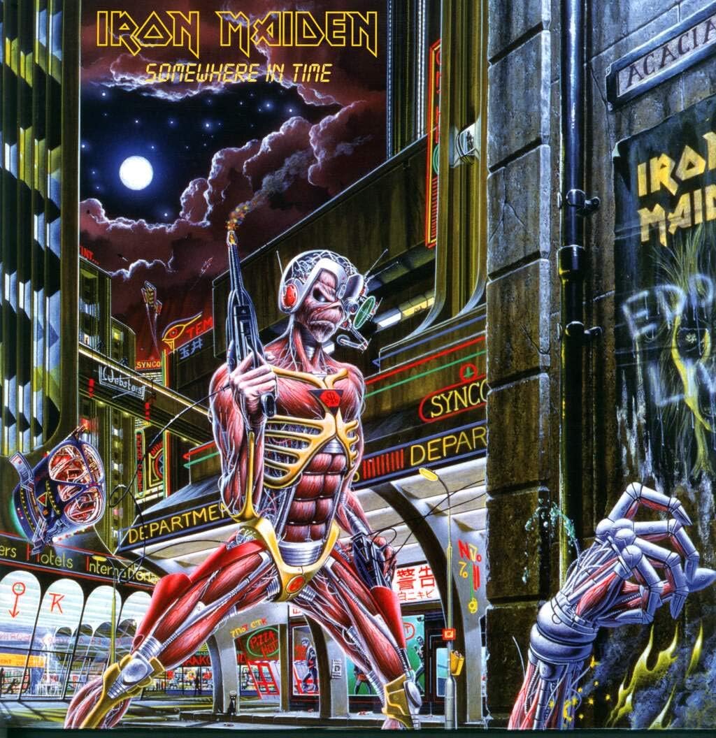 ڿʡ۲LP Iron Maiden Somewhere In Time 054197784385 WARNER MUSIC GROUP ̤ /00250