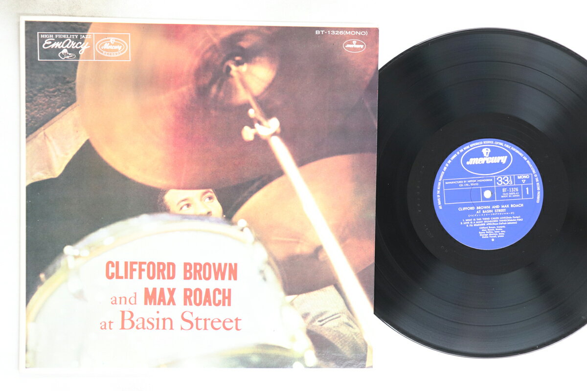 【中古】LP Clifford Brown, Max Roach At Basin Street BT1326 MERCURY /00260