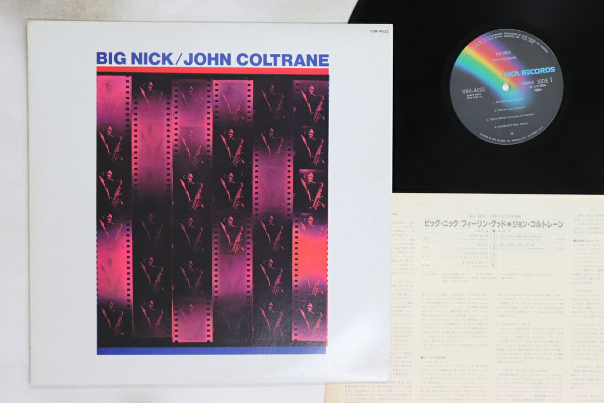 【中古】LP John Coltrane Big Nick VIM4633 MCA /00260