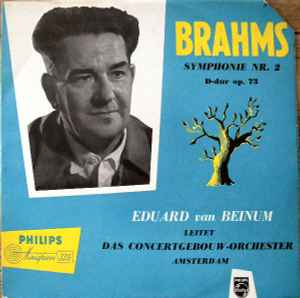 【中古】独LP Johannes Brahms , Eduard van B Symphonie Nr. 2 D-dur Op. 73 A00218L Philips /00260