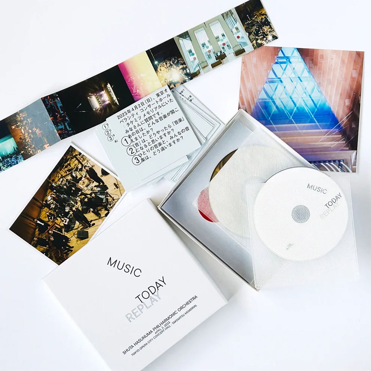 【新品】2discs Blu-ray 蓮沼執太フィル ミュージック・トゥデイ・リプレイ BOX (Blu-ray + CD) HSPBOX..