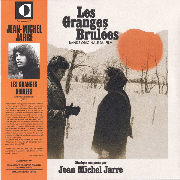 【新品】仏LP Ost, Jean-michel Jarre Les Granges Brulees (Bande Originale Du Film) TRS28 Transversales Disque 未開封 /00260