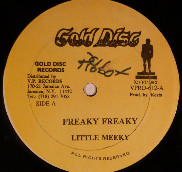 12” Little Meeky / Commander Shad Freaky Freaky / Cat VPRD612 Gold Disc /00250